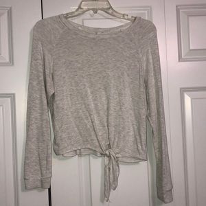 Off-white long sleeved shirt